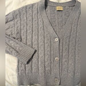 Button down knit cardigan